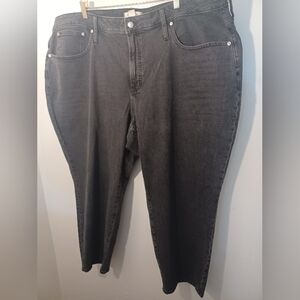 Madewell The Curvy Perfect Vintage Jean Straight Leg Five Pocket 28W